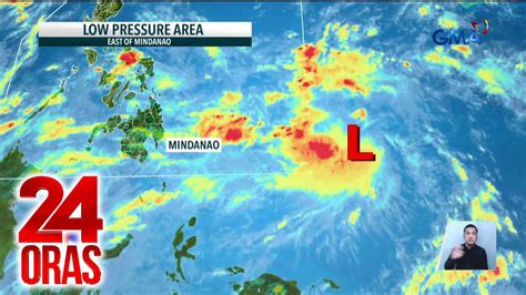 LPA sa silangang Mindanao, inaasahang magiging bagyo at .